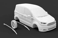 FORD COURIER 3D PRINT MODEL | 3D