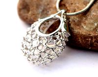 Jewelry pendant necklace 3d model - openwork pattern | 3D