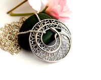 3D jewelry design - Leaf pendant model | 3D