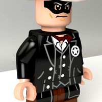 Lone Ranger LEGO Minifig