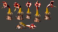 28mm Killer Plants Triffids - Miniature 3D printing models | 3D