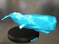 Poly Sperm Whale  | 3D