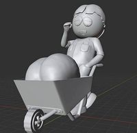 Randy Marsh balls | 3D