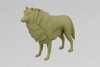 Wild wolf | 3D