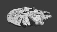 Millenium Falcon Star Wars | 3D