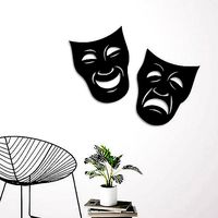COMEDY TRAGEDY MASKS | 3D