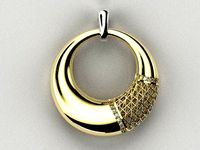 woman diamond nacklace  t00005 | 3D