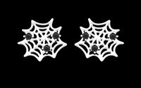 Earrings Spiderweb | 3D
