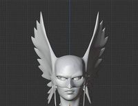 HawkMan HawkGirl DC Comic Helmet | 3D