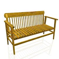 Bench 3D Model