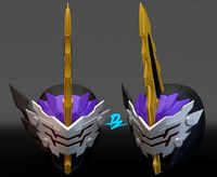 kamen rider calibur | 3D