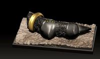 Lord of the ring Sauron Finger with ring HD | 3D