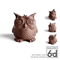 Owl Bear Cub | 3D