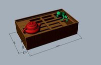 Fountain Tea ceremony | 3D