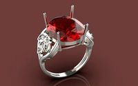 topaz ring | 3D