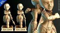 Dora Milaje Okoye | 3D