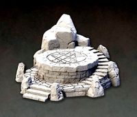 Ritual altar | 3D