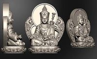 Buddha Guru Rinpoche Padmasanhava | 3D