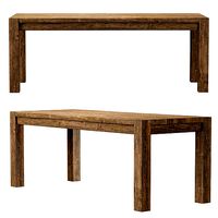 RH Reclaimed Russian Oak Dining Table