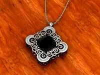 Onyx pendant | 3D