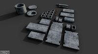 Concrete blocks pack