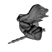 Miniature WInged Guardian Walking