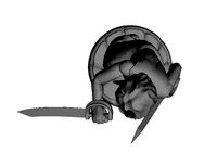 Miniature Tiefling Smashbuckler