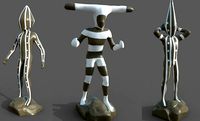 Indigena Selknam de la Patagonia Ona | 3D