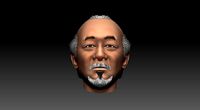 Mr Miyagi head -Pat Morita -Printable | 3D