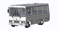 3D print Bus LAZ A073 USSR M 43 | 3D