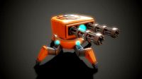 Stylized Robot - Tutorial Included