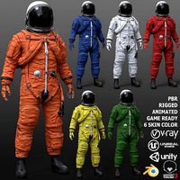 CS02 Male Space Suit FULL VERSION