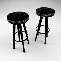 Diesel Bar Stud Stool by Moroso