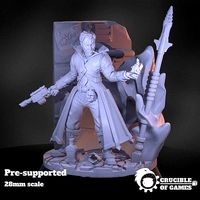 Soultorcher pre-supported modular character | 3D