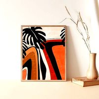 Botanical wall art decor printable art  | 3D