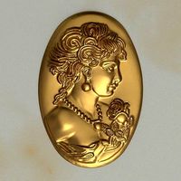 CAMEO PENDANT 3D PRINTABLE | 3D