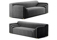 Naya Velvet Sofa Meridian Furniture