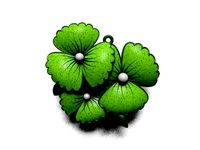 enamel  flower pendant  printable beautiful jewely  | 3D