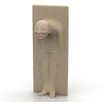 Bas-relief 3D Model