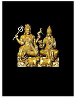 durga mata  and Shiva and ganesh Pendant  | 3D