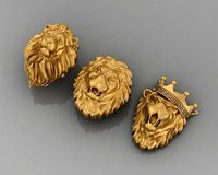 Lion Pendant | 3D