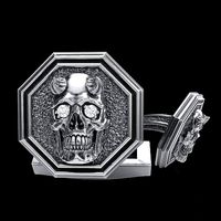 skull cufflinks | 3D