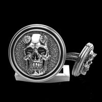skull cufflinks | 3D