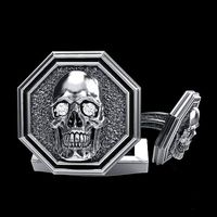 skull cufflinks | 3D