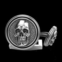 skull cufflinks | 3D