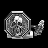 skull cufflinks | 3D