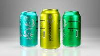 Coke can with 3 different taste