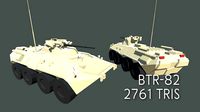Low-Poly BTR-82