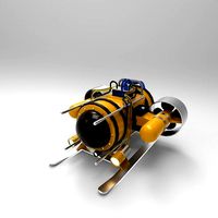 ROV Remotely operated underwater vehicle