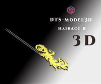 DTS - Model3D - Hair Acc B